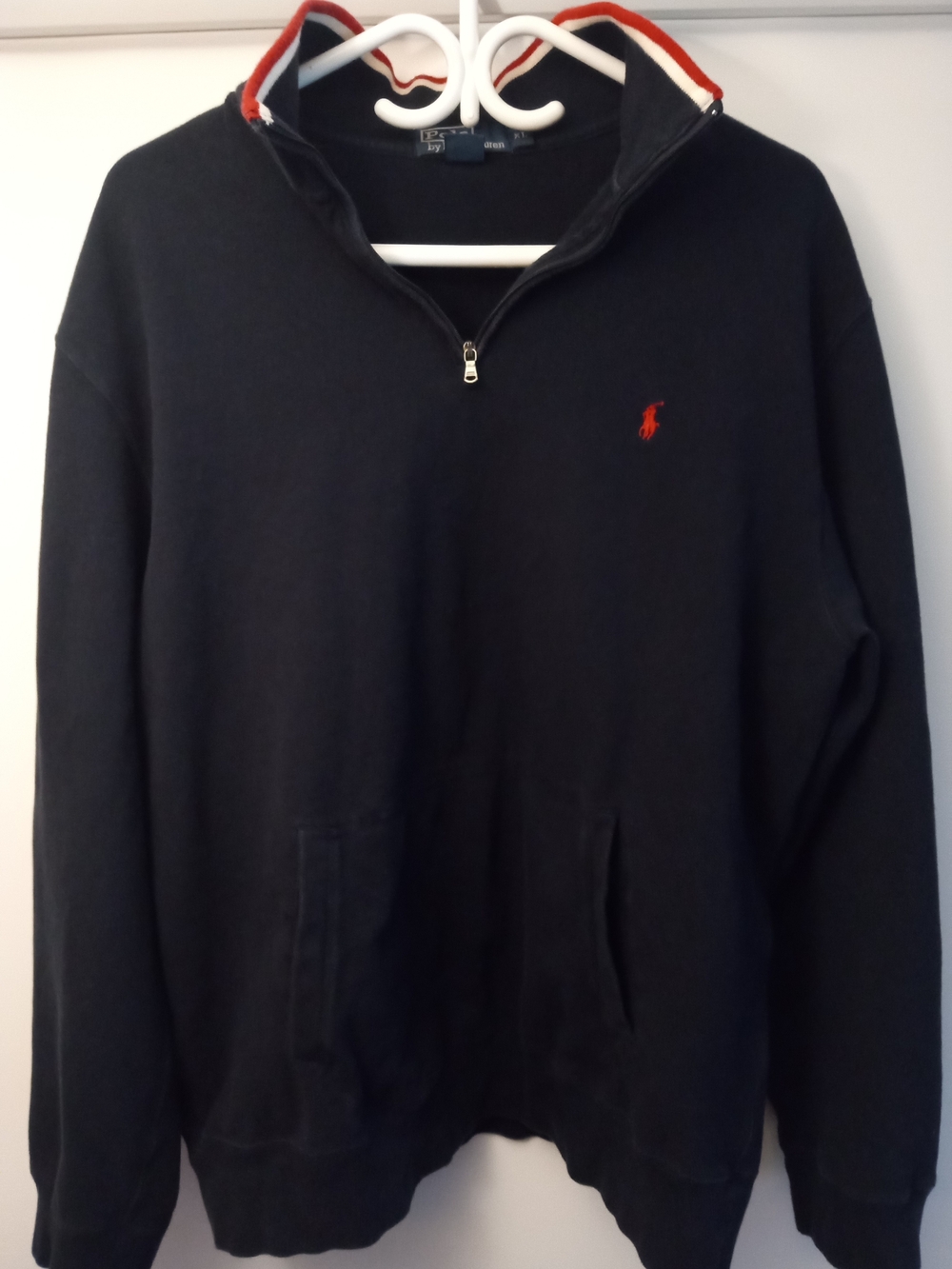 Rare Y2K Polo by Ralph Lauren  Sport/Streetwear/Prep Hoodless Sweater